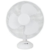 Status 12” Oscillating Desk Fan – 3 Speed Table Fan (Available in White & Black)