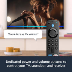 Amazon Fire TV Stick (3rd Generation) – Full HD Streaming with Alexa Voice Remote