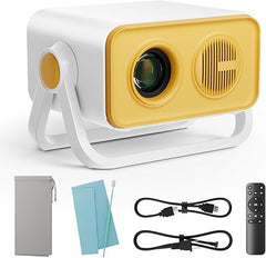 Earldom FEAL 100ABINA 4K Ultra Wi-Fi Projector with HDMI/USB & Intelligent Smart Features + Tripod Stand