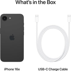 Apple iPhone 16e – 128GB | 6.1" Display | 5G | Dual Camera | Unlocked | 2025 Model