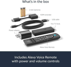 Amazon Fire TV Stick (3rd Generation) – Full HD Streaming with Alexa Voice Remote