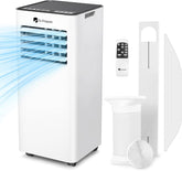 Dr.Prepare 4-in-1 Portable Air Conditioner 7000 BTU – Remote Control, Dehumidifier, Fan, Sleep Mode – For Rooms up to 20m²
