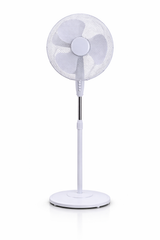 Daewoo 16” Pedestal Fan – 3 Speed Adjustable Cooling Fan with Oscillation & Height Control