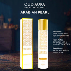 Arabian Pearl Body Spray 100ml EDP By Oud Aura
