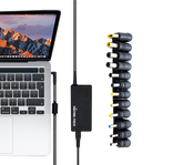 PF172- Panther Force 90W Universal Laptop Charger - Black | Compatible with Multiple Laptop Brands