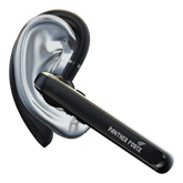 PF197-Panther Force Earpiece – 18H Talk Time, USB-C Fast Charging, Wireless Bluetooth, Black