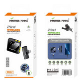 PF297- Panther Force 2-in-1 Wireless Collar Clip Microphone: Crystal-Clear Audio for Professionals and Enthusiasts