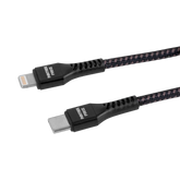 PF46-Panther Force 18W 1M Cable Type-C to Lightning (Black) – Fast Charging & Data Syncing