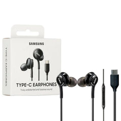 Samsung AKG USB-C Earphones – Wired Type-C Headphones for Galaxy Phones (Black)