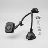 PF315-Panther Force 15W Magnetic Wireless Car Charger – 30cm Long Arm Flex Mount | 360° Adjustable Phone Holder