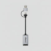PF82-Panther Force 2-in-1 USB-A / USB-C to Ethernet Adapter – 1000Mbps Gigabit LAN Converter