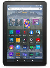 Amazon Fire HD 8 Plus (2022) Tablet, 8" HD Display, 64GB Storage, 3GB RAM, Wireless Charging, 13-Hour Battery Life- Gray