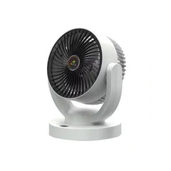 Kisonli F103 Rechargeable Desktop Fan – Portable Table Cooling Fan with 3 Speeds & Long Battery Life