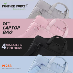 PF253 Panther Force 14" Laptop Bag | Premium Protection & Stylish Design