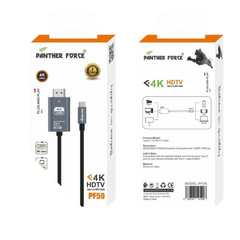 PF59- Panther Force 4K HDTV – Seamless Connectivity, Uninterrupted Power & Stunning 4K Visuals