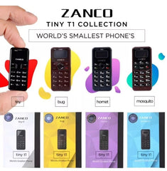 Zanco T1 Mini Mobiles – Smart Unlocked GSM Phone with Voice Changer | Compact & New