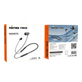 PF275 - Panther Force Magnetic Sports Wireless Earphones | Bluetooth Earbuds with Secure Fit & HD Sound (Black)
