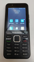 MobiWire Oneida 4G 2.8" Big Button Phone | WhatsApp, Easy-to-Use Mobile