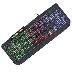 PF139- Panther Force Gaming Keyboard & Mouse Combo - RGB Backlit, Anti-Ghosting Keys, Ergonomic High-DPI Mouse, Durable Build Quality, Plug-and-Play for PC, Mac, & Gaming Consoles