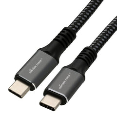 PF173-Panther Force 65W Type-C to Type-C Cable 2M – Seamless Connectivity, Uninterrupted Power, Fast Charging & High-Speed Data Syncing for Smart Devices