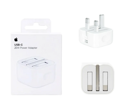 Apple 20W USB-C Power Adapter (3-Pin) – Fast Charging USB-C Wall Charger