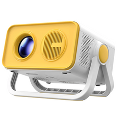 Earldom FEAL 100ABINA 4K Ultra Wi-Fi Projector with HDMI/USB & Intelligent Smart Features + Tripod Stand