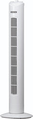 Status 32” Oscillating Tower Fan – 3 Speed Slim Cooling Fan with Timer & Carry Handle (White)