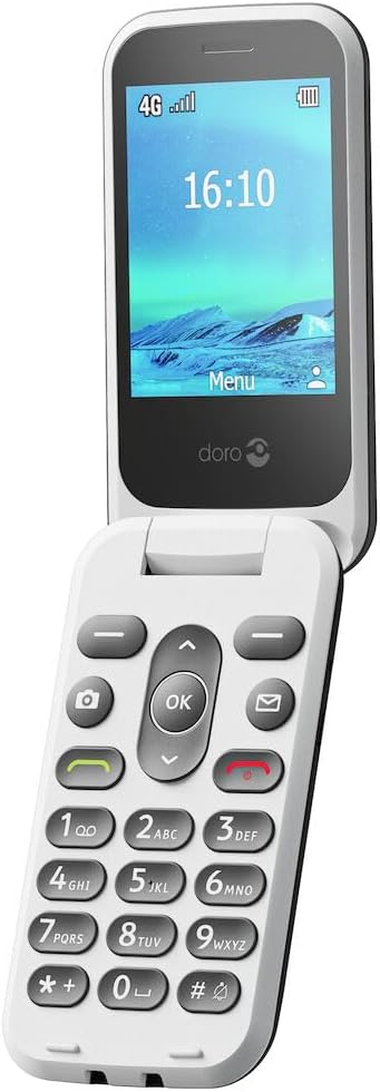 Doro 2880 Keypad Phone | Simple, Easy-to-Use Mobile with Big Buttons & Loud Sound