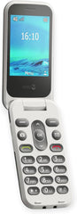 Doro 2820 Keypad Phone | 4G Flip Phone with Large Display & Assistance Button