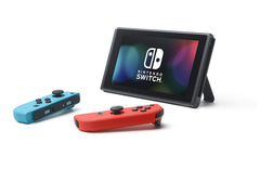 Nintendo Switch Console – Neon Blue & Neon Red Joy-Con (Docked / Handheld / Tabletop Modes)
