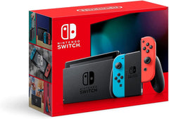 Nintendo Switch Console – Neon Blue & Neon Red Joy-Con (Docked / Handheld / Tabletop Modes)