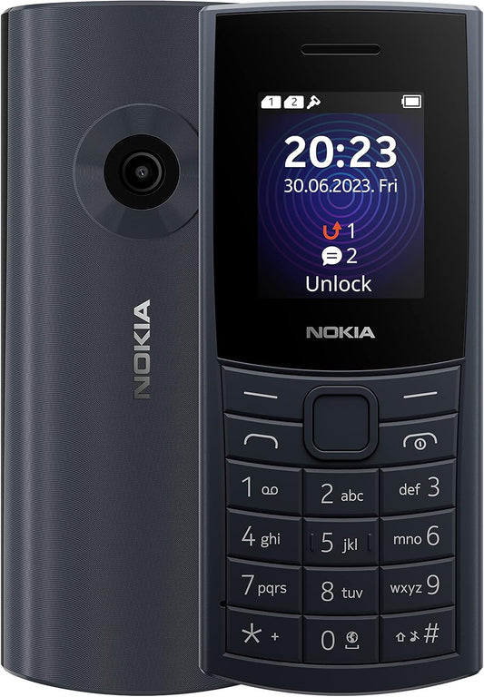 Nokia 150 -Unlocked Dual SIM Premium Keypad Phone-Wireless FM Radio-BLACK-4G UK