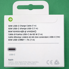 Apple Original 60W USB-C/ Lightening Cable (1m) – Fast Charging & Data Sync Cable