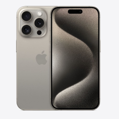 Apple iPhone 15 Pro (256GB) | Titanium Design, A17 Pro Chip & Pro Camera System