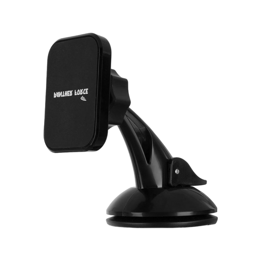 PF06-Panther Force Magnetic Car Phone Bracket – 360° Rotating Suction Mount with Strong Magnetic Grip (Black)