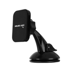 PF06-Panther Force Magnetic Car Phone Bracket – 360° Rotating Suction Mount with Strong Magnetic Grip (Black)