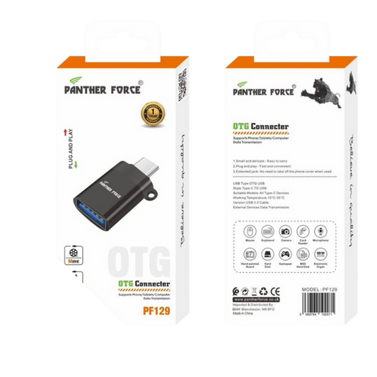 PF129- Panther Force OTG Connector– Universal Connectivity for USB Devices