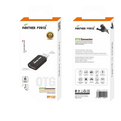 PF132-Panther Force Type-C & Apple OTG Connectors – Universal Connectivity & High-Speed Data Transfer