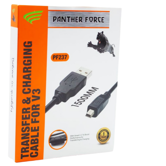 PF237- Panther Force V3 Cable - Durable, High-Speed Charging & Data Transfer Solution