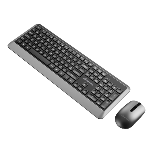 PF293 - Panther Force Wireless Keyboard & Mouse Combo | Seamless Connectivity, Ergonomic Design, Plug-and-Play ( Black)