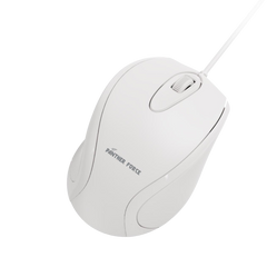 PF295 - Panther Force Wired Optical Mouse | High-Precision Tracking, Ergonomic Design, Durable Build, Plug-and-Play Simplicity (White)