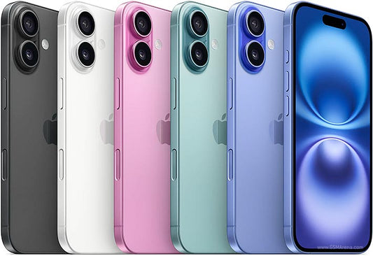 Apple iPhone 16 (128GB) – 6.1" Super Retina XDR Display, A18 Chip, 48MP Dual Camera System