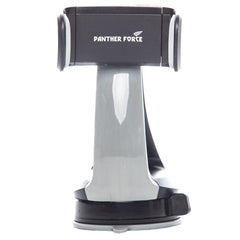 PF02- Panther Force Car Holder 360 Degrees Long Neck / Suction and Vent (Black)