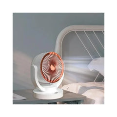 Kisonli F103 Rechargeable Desktop Fan – Portable Table Cooling Fan with 3 Speeds & Long Battery Life