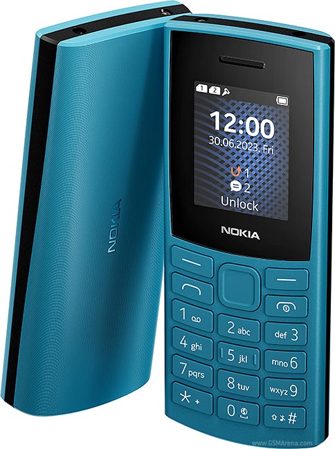 Nokia 106 all carriers 4GB Dual Sim 2018 Dark Grey With LED Torch - FM Radio - Big Button Phone