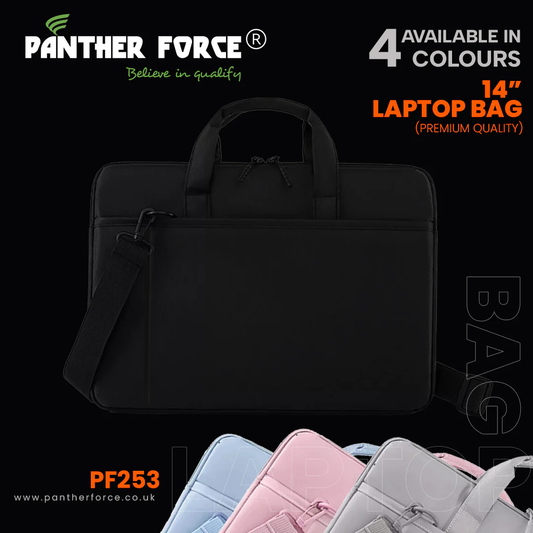 PF253 Panther Force 14" Laptop Bag | Premium Protection & Stylish Design