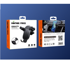 PF44-Panther Force Magnetic Mount – Adjustable Car Phone Holder with Seamless Connectivity & Uninterrupted Power