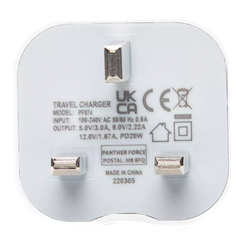 PF74-Panther Force 20W Type-C Main Plug (Straight Pin): Fast and Reliable Charging for USB-C Devices