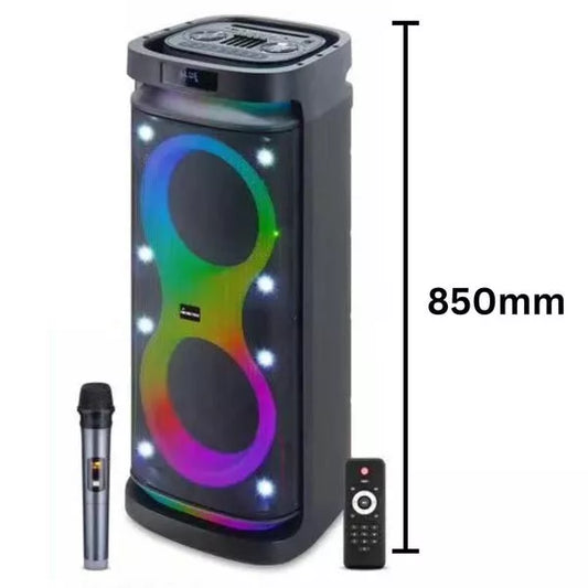 PF144-Panther Force Portable Bluetooth Speaker – Wireless, Compact & High-Quality Audio)-Black