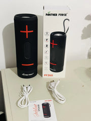 PF260-Panther Force Wireless Bluetooth Speaker | Portable & Splashproof-Black